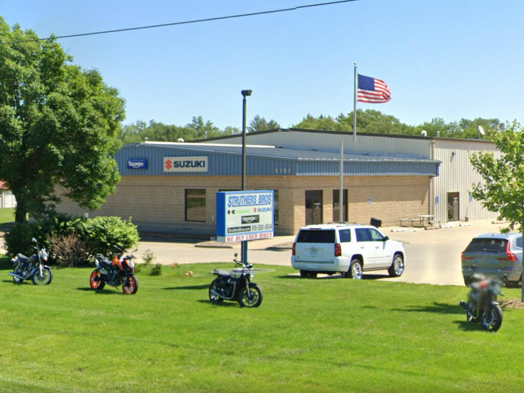 Struthers Brothers is a Helmet House motorcycle dealer located in Des